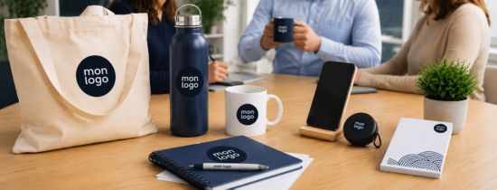 objets personnalisés au bureau